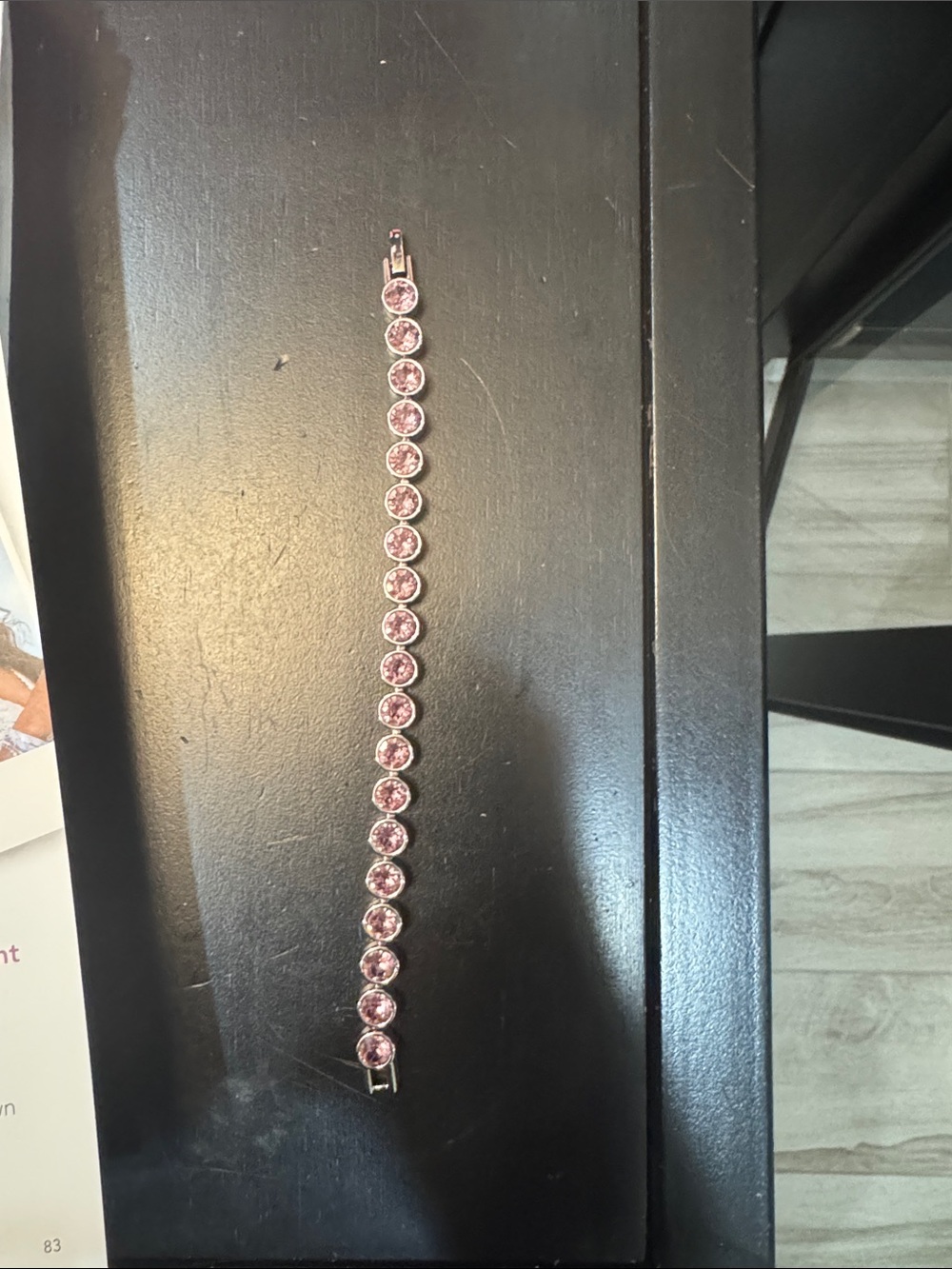 Touchstone Crystal by Swarovski, Ice Bracelet, Iris, New in Box